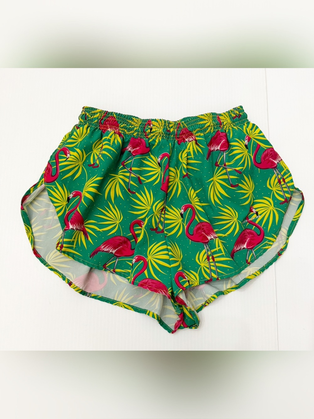 BOA Flamingo Print Running Shorts - M